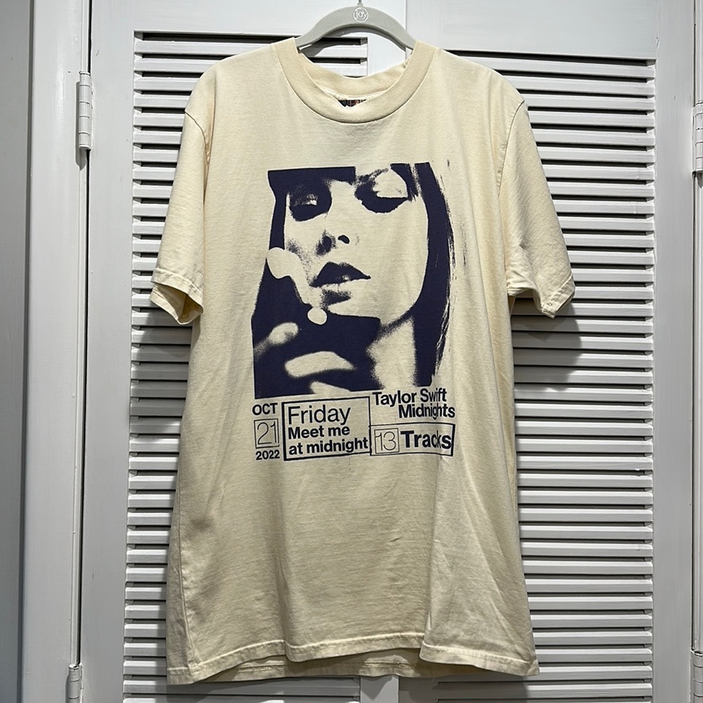 Taylor Swift official Midnights shirt from Country Music Hall of Fame Nashville
